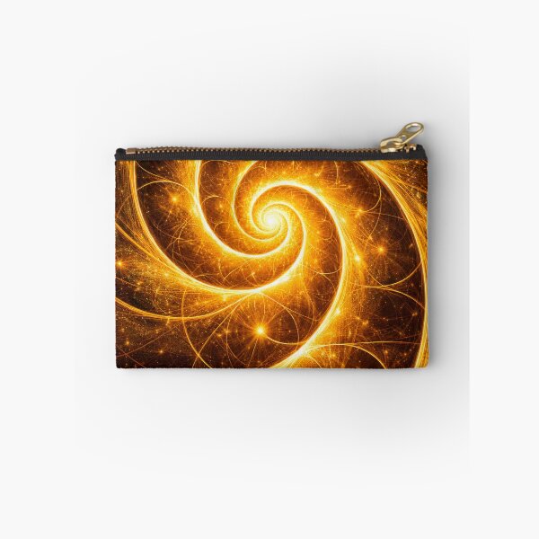 Item preview, Stunning golden fractal spiraling designed and sold by scicilysimonee.