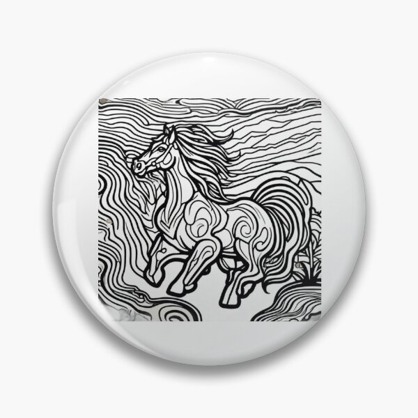Item preview, Topographical Map Horse designed and sold by Daniel-DL.