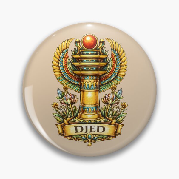 Item preview, Djed - Ancient Egypt Symbol of Stability designed and sold by Myra365Art.