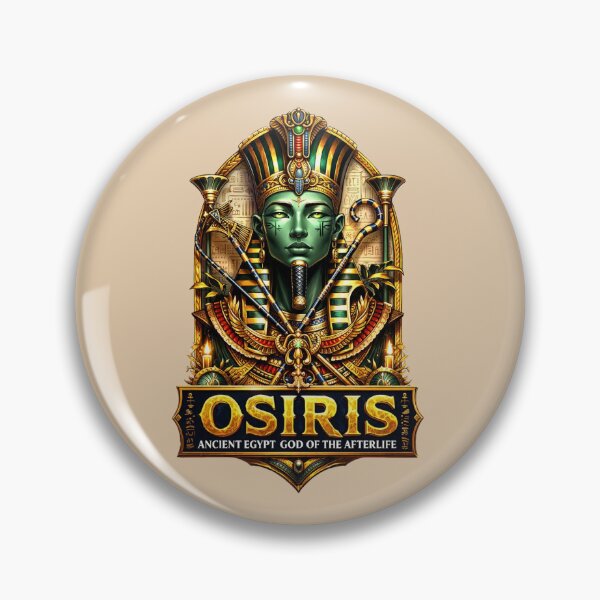 Item preview, Osiris - Ancient Egypt God of the Afterlife designed and sold by Myra365Art.