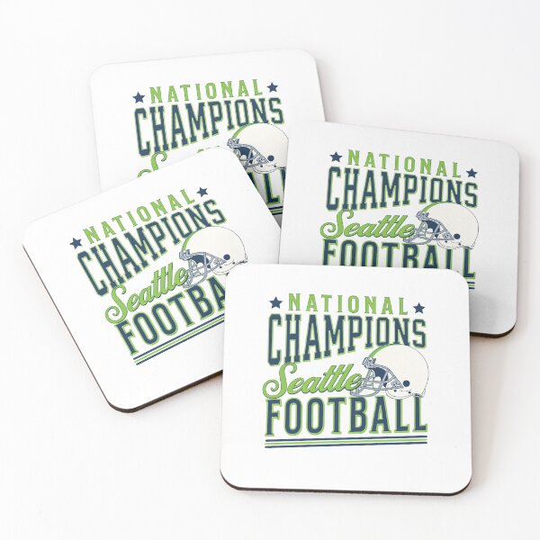Item preview, Seattle Football National Championship  2025 Superbowl Champs, Seahawk Retro Champion, Super Bowl Sixty, 12th Fan designed and sold by TschandriaArt.