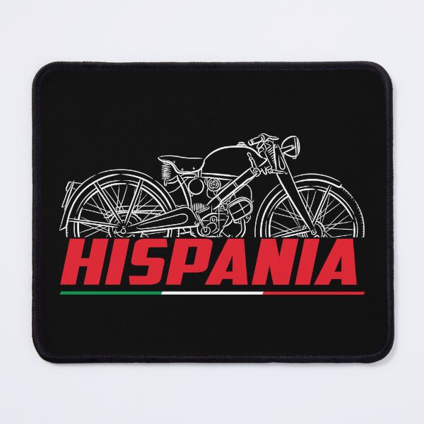 Artikelvorschau, Motorrad Moto Hispania 49 1962-1965, Biker entworfen und verkauft von ThrottleArts.