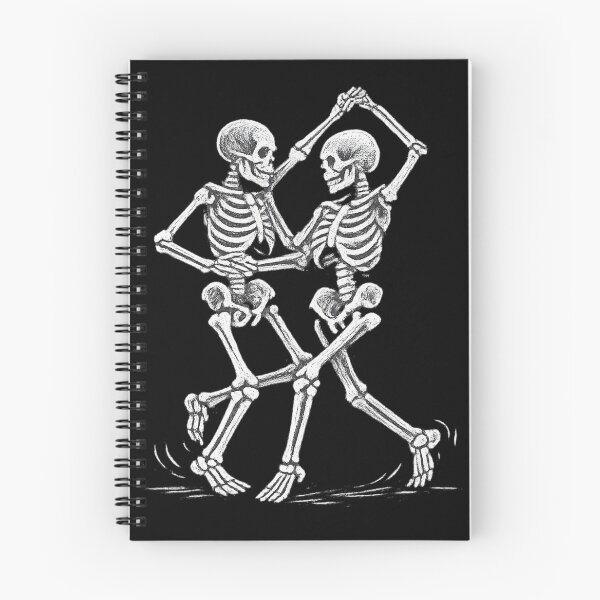 Item preview, Dancing Skeletons (Etching Style) designed and sold by optimusprime39.