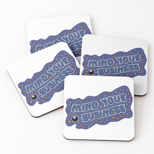 Item preview, Mind Your Business (Blue, Celestial) designed and sold by Hannah-Wheeler.