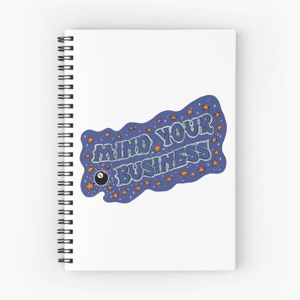 Item preview, Mind Your Business (Blue, Celestial) designed and sold by Hannah-Wheeler.