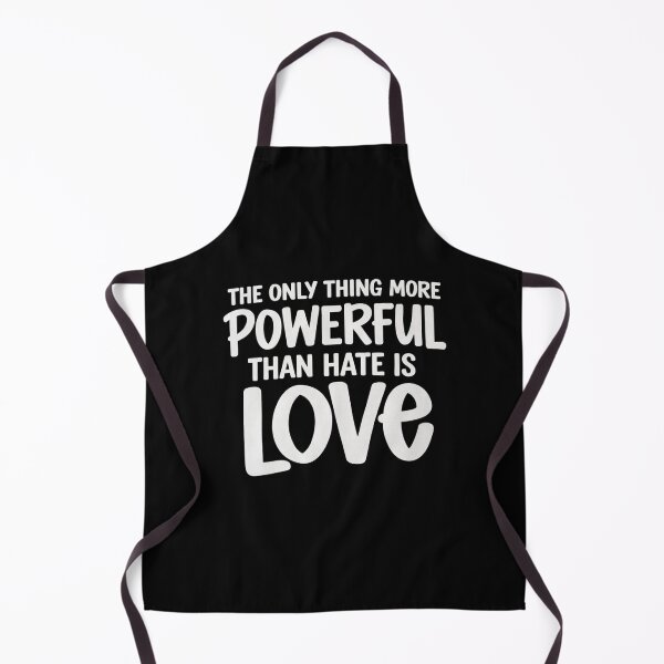 Item preview, The Only Thing More Powerful Than Hate Is Love, Comfort Colors Inspirational Quote, Love Over Hate designed and sold by TschandriaArt.