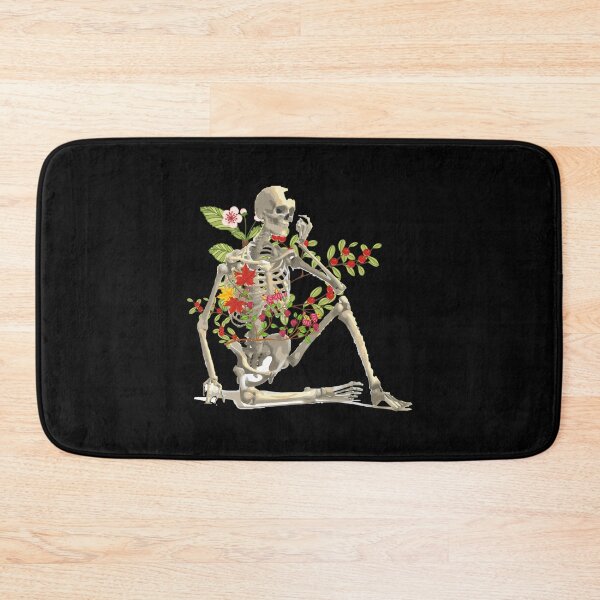 Item preview, Skeleton Ribcage Flowers Art designed and sold by elhuyrkod85.