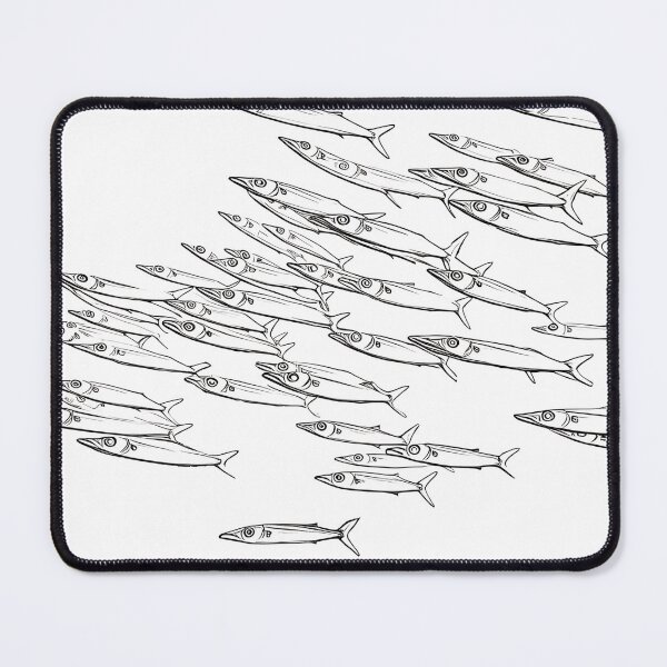 Item preview, Bigeye Barracuda School  designed and sold by OceanVentures.