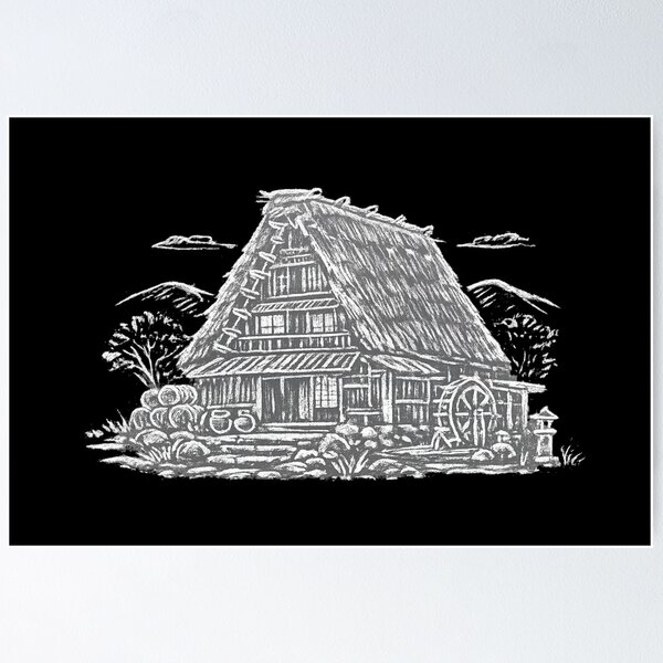 Item preview,  Japanese Thatched Roof Farmhouse designed and sold by optimusprime39.