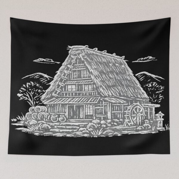 Item preview,  Japanese Thatched Roof Farmhouse designed and sold by optimusprime39.