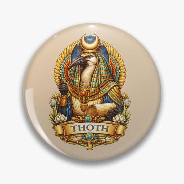 Item preview, Thoth - Ancient Egypt God of Wisdom designed and sold by Myra365Art.
