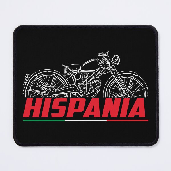 Item preview, Motorcycle Moto Hispania 65 1948-1963, biker designed and sold by ThrottleArts.