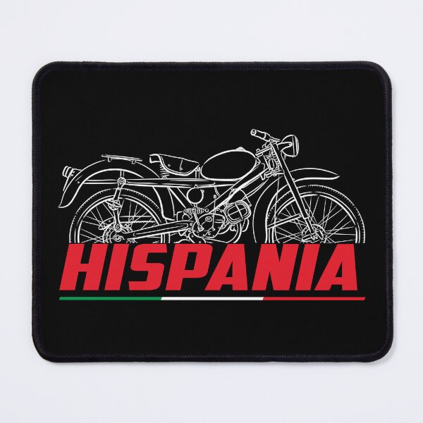 Item preview, Motorcycle Moto Hispania 73 1959-1966, biker designed and sold by ThrottleArts.