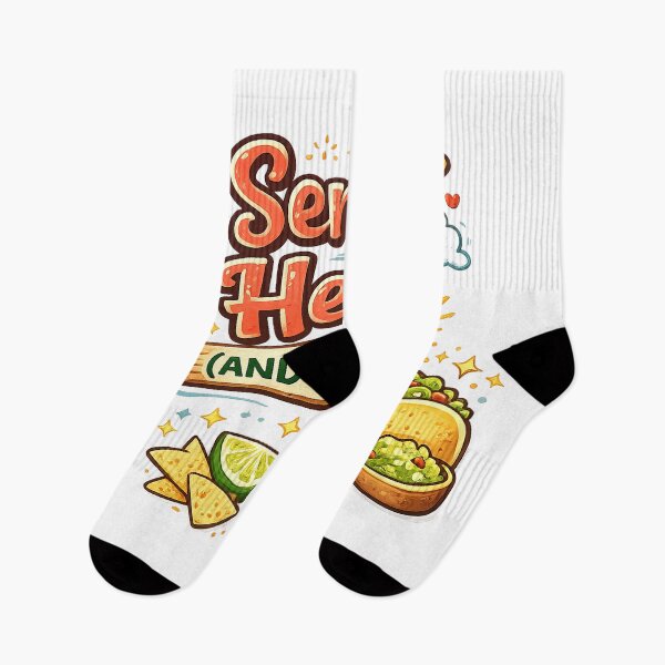 Item preview, Send Help (and Tacos) Funny Food Lover Quote – Taco Humor Typography designed and sold by StrayaDesign.