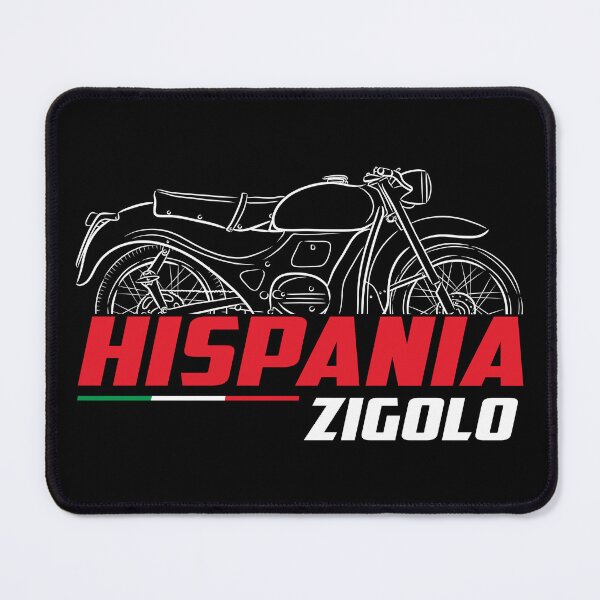 Item preview, Motorcycle Moto Hispania 98 Zigolo 1954-1959, biker designed and sold by ThrottleArts.