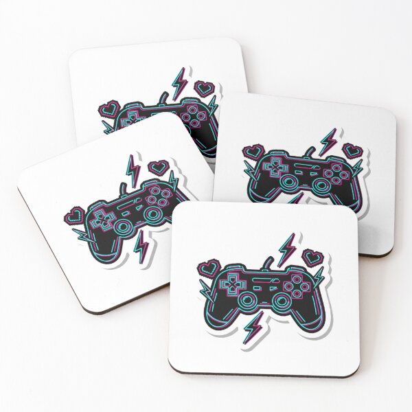 Item preview, Neon Retro Arcade Controller Level Up Design designed and sold by Amazing Graphics.