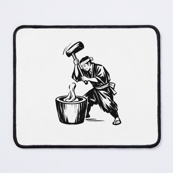 Item preview, Japanese Mochi Pounding designed and sold by optimusprime39.