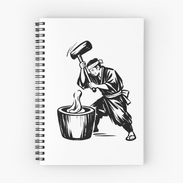 Item preview, Japanese Mochi Pounding designed and sold by optimusprime39.