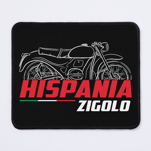 Item preview, Motorcycle Moto Hispania 110 Zigolo 1960-1966, biker designed and sold by ThrottleArts.