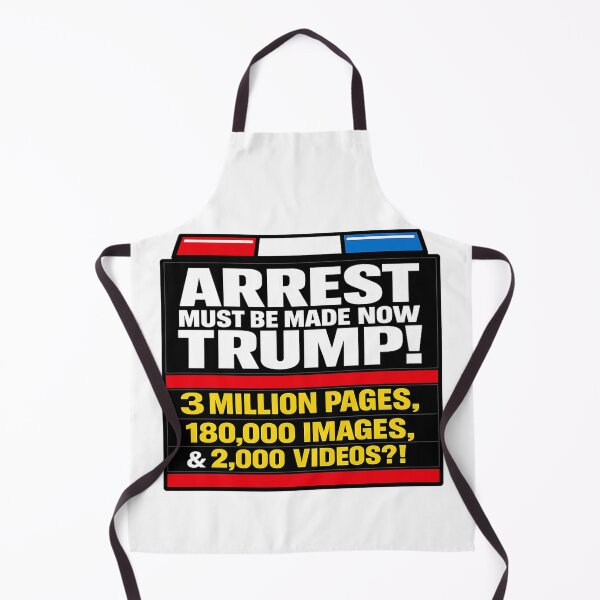 Item preview, ARREST MUST BE MADE NOW — TRUMP! | 3 Million Pages Protest Tee designed and sold by POD DYNASTY.