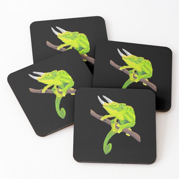 Item preview, Jacksons Chameleon Lizard Art designed and sold by elhuyrkod85.