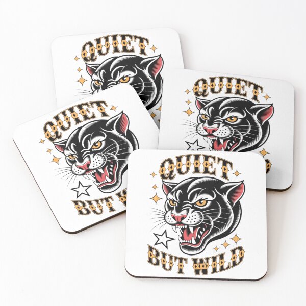 Item preview, Quiet but Wild – Calm Outside, Fearless Within Statement Design designed and sold by NewUSShop.