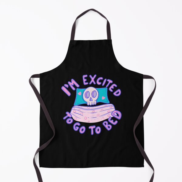 Item preview, Skeleton Excited To Go To Bed designed and sold by elhuyrkod85.