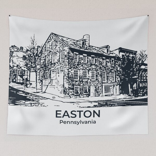 Item preview, Easton - Pennsylvania designed and sold by Lakeric Cityscapes.