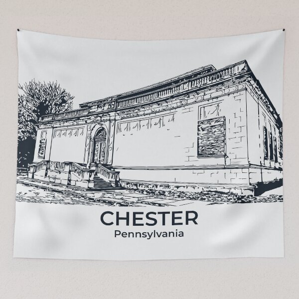 Item preview, Chester - Pennsylvania designed and sold by Lakeric Cityscapes.
