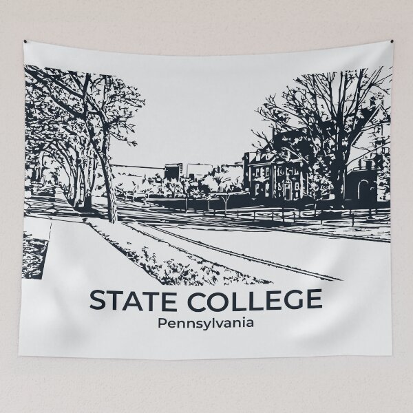 Item preview, State College - Pennsylvania designed and sold by Lakeric Cityscapes.