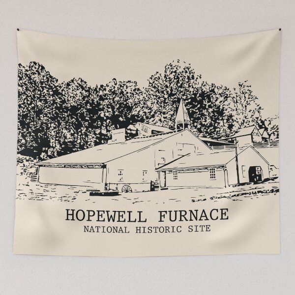 Item preview, Hopewell Furnace National Historic Site designed and sold by Lakeric.