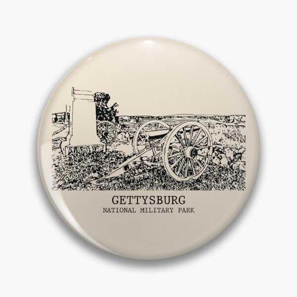 Item preview, Gettysburg National Military Park designed and sold by Lakeric Cityscapes.
