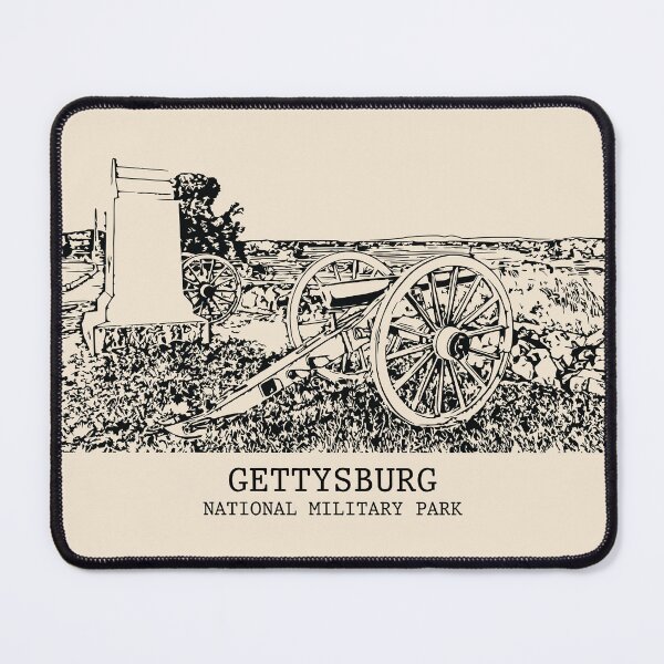 Item preview, Gettysburg National Military Park designed and sold by Lakeric Cityscapes.