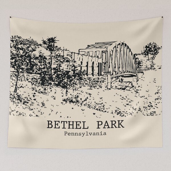 Item preview, Bethel Park - Pennsylvania designed and sold by Lakeric Cityscapes.