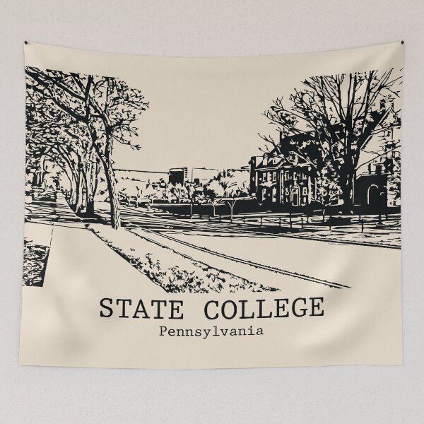 Item preview, State College - Pennsylvania designed and sold by Lakeric Cityscapes.