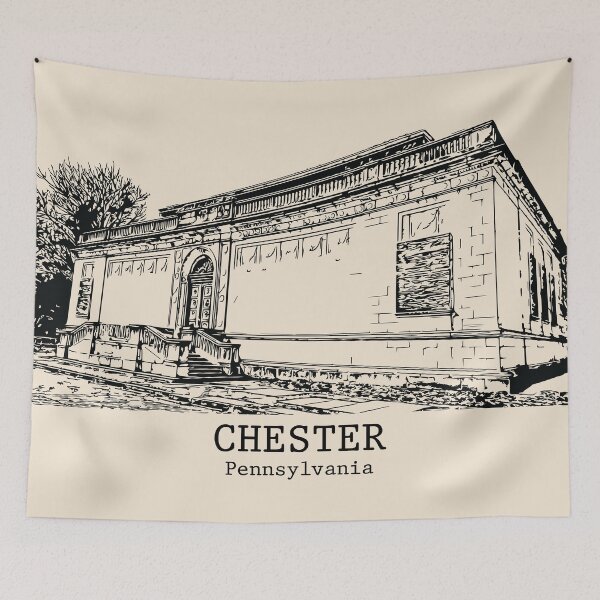 Item preview, Chester - Pennsylvania designed and sold by Lakeric Cityscapes.