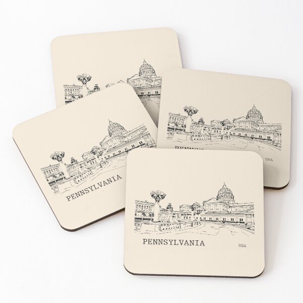 Item preview, Pennsylvania State USA designed and sold by Lakeric Cityscapes.