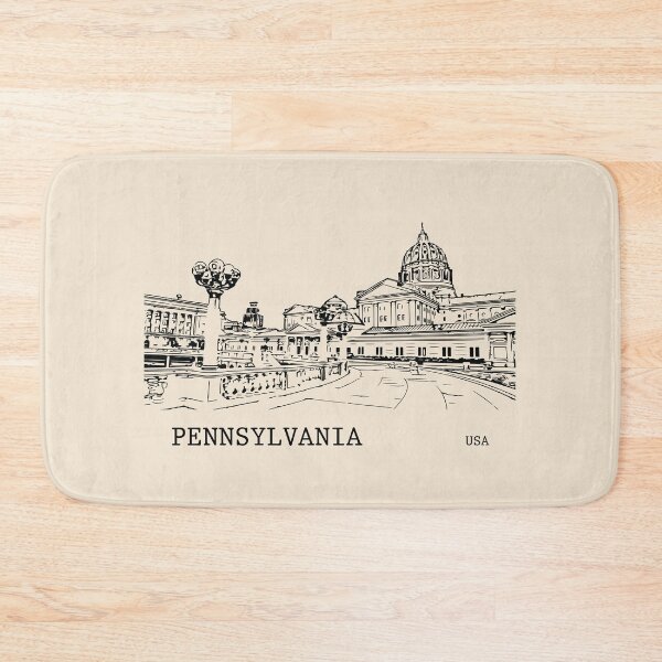 Item preview, Pennsylvania State USA designed and sold by Lakeric Cityscapes.