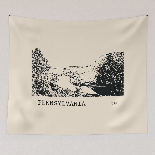 Item preview, Pennsylvania USA designed and sold by Lakeric Cityscapes.