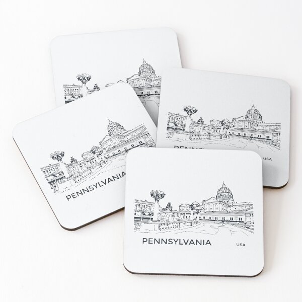 Item preview, Pennsylvania State USA designed and sold by Lakeric Cityscapes.