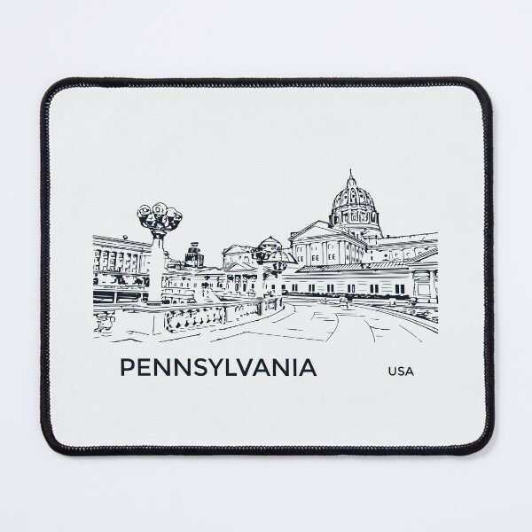 Item preview, Pennsylvania State USA designed and sold by Lakeric Cityscapes.