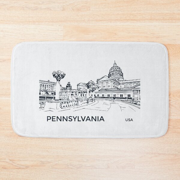 Item preview, Pennsylvania State USA designed and sold by Lakeric Cityscapes.
