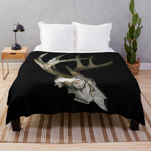 Item preview, Mossy Deer Skull Antlers designed and sold by elhuyrkod85.