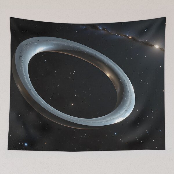 Item preview, Cosmic ring floating in space designed and sold by Dav-ttb.