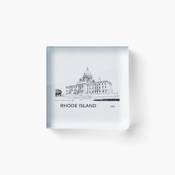 Item preview, Rhode Island State USA designed and sold by Lakeric Cityscapes.