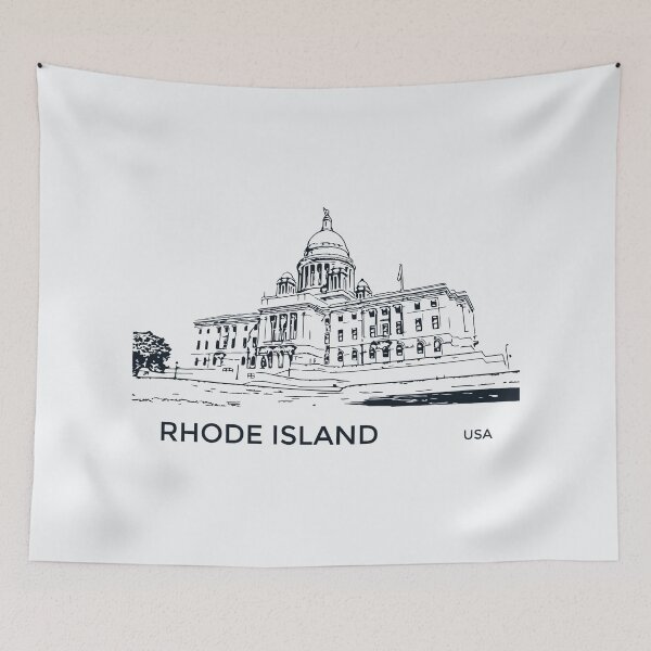 Item preview, Rhode Island State USA designed and sold by Lakeric Cityscapes.