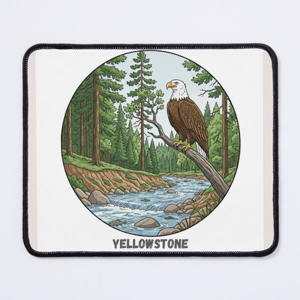 Item preview, Echoes of Yellowstone: Guardian of the Lamar Valley designed and sold by RiverFamWonders.