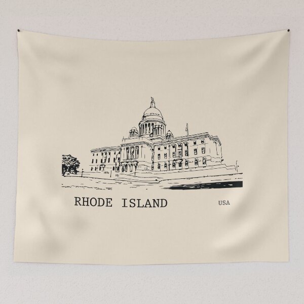 Item preview, Rhode Island State USA designed and sold by Lakeric Cityscapes.