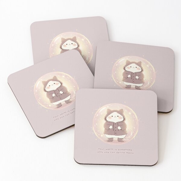 Item preview, Your worth is something only you can define meow designed and sold by mofmof-design.