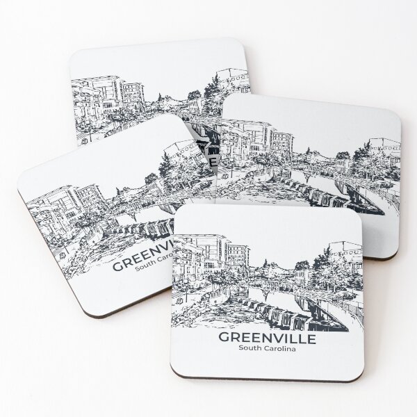 Item preview, Greenville - South Carolina designed and sold by Lakeric Cityscapes.